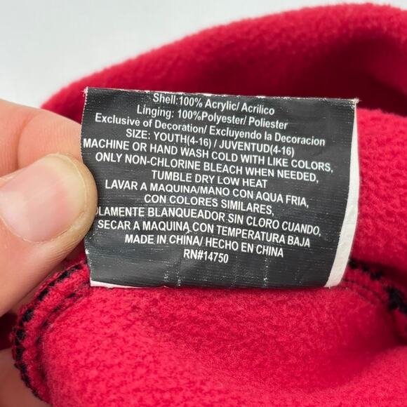 Vintage 2005 Yu-Gi-Oh Striped Knit Beanie Cap Hat Youth 4-16 - Picture 10 of 10